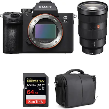 Sony Alpha 7 III + FE 24-70 mm f/2.8 GM + SanDisk 64GB Sony Alpha 7 III + FE 24-70 mm f/2.8 GM + SanDisk 64GB