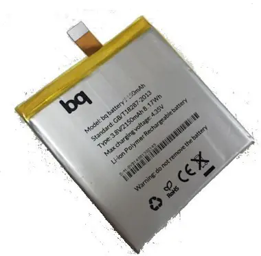 BQ Bateria Aquaris E4.5 (2150mAh). Procedente de desm BQ Bateria Aquaris E4.5 (2150mAh). Procedente de desm