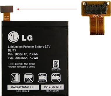 LG Bateria P895 Optimus VU (BL-T3) LG Bateria P895 Optimus VU (BL-T3)