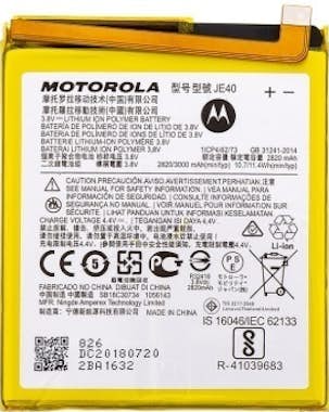 Motorola Bateria Z3, G7 Play, One, G7 (JE40) 3000mAh Motorola Bateria Z3, G7 Play, One, G7 (JE40) 3000mAh