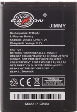 Wiko Bateria Jimmy (1700mAh) Wiko Bateria Jimmy (1700mAh)