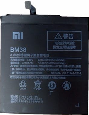 Xiaomi Bateria Mi4S (BM38) 3210mAh Xiaomi Bateria Mi4S (BM38) 3210mAh