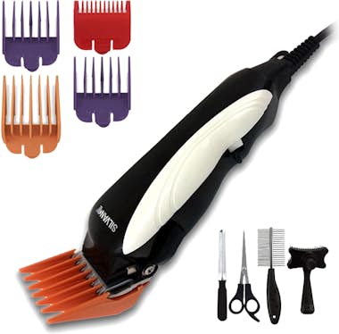 AGD Cortapelo de mascotas con peines accesorios de col AGD Cortapelo de mascotas con peines accesorios de col