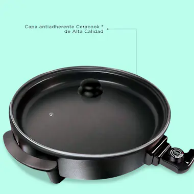 SOGO Plancha eléctrica Sogo Paellera / Pizza-Pan, Tapa SOGO Plancha eléctrica Sogo Paellera / Pizza-Pan, Tapa