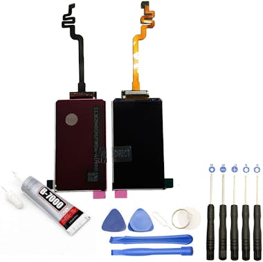 JUANIO Pantalla LCD compatible con Apple iPod Nano 7 + he JUANIO Pantalla LCD compatible con Apple iPod Nano 7 + he