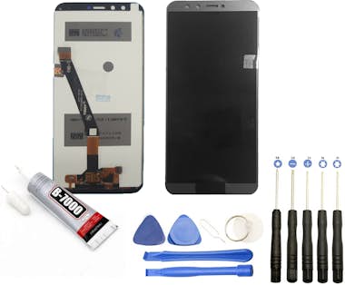 JUANIO Pantalla completa compatible con Huawei Honor 9 LI JUANIO Pantalla completa compatible con Huawei Honor 9 LI
