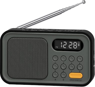 SYTECH Radio Digital Portátil, Sintonizador 2 Bandas Am/F SYTECH Radio Digital Portátil, Sintonizador 2 Bandas Am/F