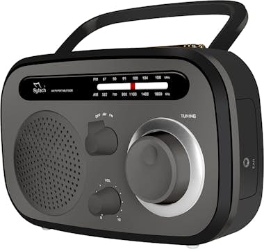 SYTECH Radio Portátil Sintonizador 2 Bandas (AM/FM), Sali SYTECH Radio Portátil Sintonizador 2 Bandas (AM/FM), Sali