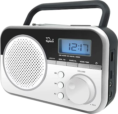 SYTECH Radio Portátil Sintonizador 2 Bandas (AM/FM), Puer SYTECH Radio Portátil Sintonizador 2 Bandas (AM/FM), Puer