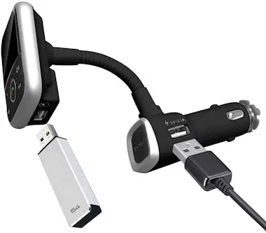 SYTECH Transmisor Bluetooth, Fm MP3 Para Coche, Display L SYTECH Transmisor Bluetooth, Fm MP3 Para Coche, Display L