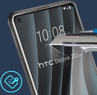 Avizar Cristal templado HTC Desire 20 Pro 9H - 0,33 mm An Avizar Cristal templado HTC Desire 20 Pro 9H - 0,33 mm An