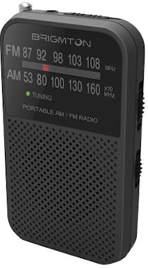 Brigmton Brigmton BT-344-N radio Portátil Analógica Negro Brigmton Brigmton BT-344-N radio Portátil Analógica Negro