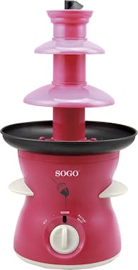 SOGO Fuente Espiral de Chocolate 80W, Capacidad 500g Ch SOGO Fuente Espiral de Chocolate 80W, Capacidad 500g Ch