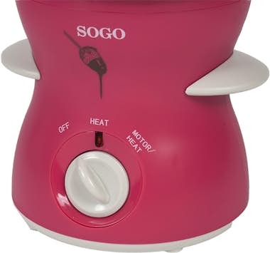 SOGO Fuente Espiral de Chocolate 80W, Capacidad 500g Ch SOGO Fuente Espiral de Chocolate 80W, Capacidad 500g Ch