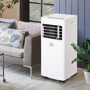 HOMCOM Aire Acondicionado Portátil con Ruedas Sin Necesid HOMCOM Aire Acondicionado Portátil con Ruedas Sin Necesid
