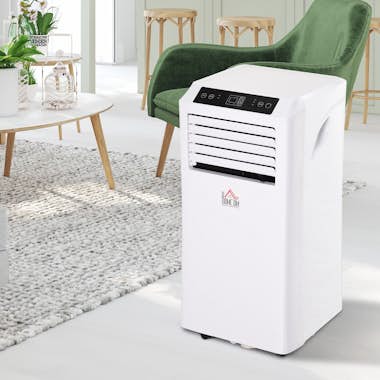 HOMCOM Aire Acondicionado Portátil con Ruedas Sin Necesid HOMCOM Aire Acondicionado Portátil con Ruedas Sin Necesid
