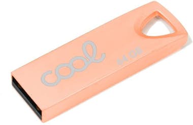 Cool Pen Drive USB x64 GB 2.0 COOL Metal KEY Rose Gold