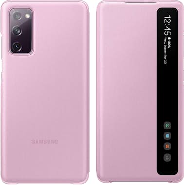 Samsung Funda Galaxy S20 FE Clear View Original - Rosa Samsung Funda Galaxy S20 FE Clear View Original - Rosa