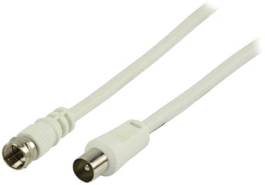 Valueline Cable de antena F macho - coaxial macho de 3 m en Valueline Cable de antena F macho - coaxial macho de 3 m en