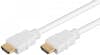 Cable HDMI blanco versión 2.0 de 15,00 metros Cable HDMI blanco versión 2.0 de 15,00 metros
