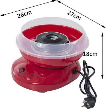 HOMCOM Máquina para Nubes de Algodón de Azúcar HOMCOM Máquina para Nubes de Algodón de Azúcar