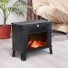 HOMCOM Chimenea Eléctrica Calefactor tipo Estufa de Pie 6 HOMCOM Chimenea Eléctrica Calefactor tipo Estufa de Pie 6