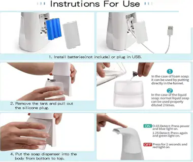 Klack Dispensador de gel para manos Klack Dispensador de gel para manos