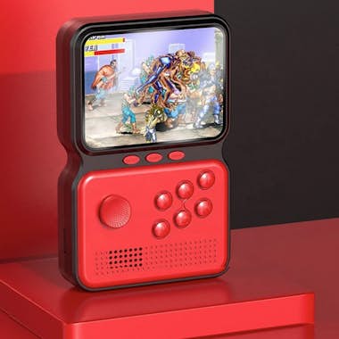 Klack Consola portatil retro 899 juegos roja Klack Consola portatil retro 899 juegos roja