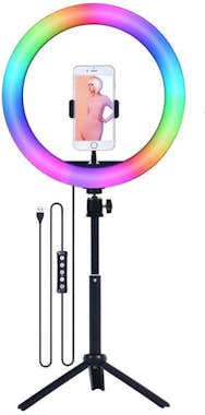 Klack Anillo led de colores con tripode Klack Anillo led de colores con tripode