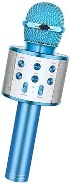 Klack Micrófono Karaoke Bluetooth Inalámbrico Con Luces Klack Micrófono Karaoke Bluetooth Inalámbrico Con Luces