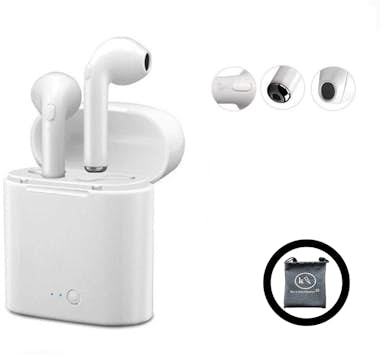 Klack Auriculares Bluetooth Inalambrico I7S mas bolsal ® Klack Auriculares Bluetooth Inalambrico I7S mas bolsal ®