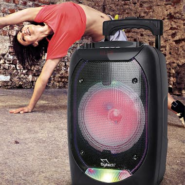 SYTECH Altavoz Inalámbrico Bluetooth V5.0, 75W, Portátil, SYTECH Altavoz Inalámbrico Bluetooth V5.0, 75W, Portátil,