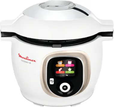Moulinex Moulinex COOKEO+ 6 L 1600 W Plata, Blanco Moulinex Moulinex COOKEO+ 6 L 1600 W Plata, Blanco