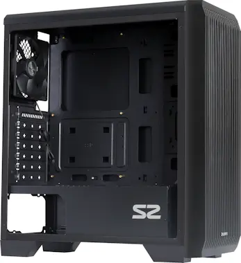 Zalman Zalman S2 Midi Tower Case - Black Window Negro Zalman Zalman S2 Midi Tower Case - Black Window Negro