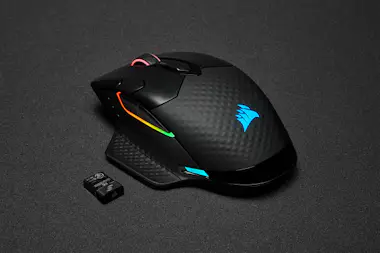 Corsair Corsair DARK CORE RGB SE ratón mano derecha RF Wir Corsair Corsair DARK CORE RGB SE ratón mano derecha RF Wir