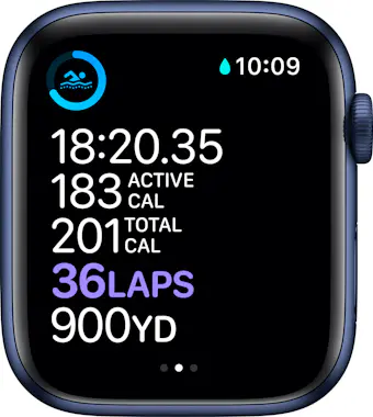Apple Apple Watch Series 6 44 mm OLED Azul GPS (satélite Apple Apple Watch Series 6 44 mm OLED Azul GPS (satélite