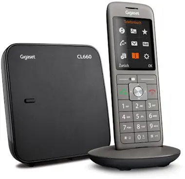 Gigaset Gigaset CL660A Trio Teléfono DECT/analógico Identi Gigaset Gigaset CL660A Trio Teléfono DECT/analógico Identi
