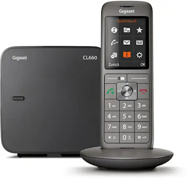 Gigaset Gigaset CL660A Trio Teléfono DECT/analógico Identi Gigaset Gigaset CL660A Trio Teléfono DECT/analógico Identi
