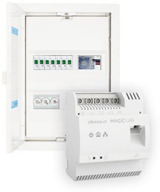Devolo Devolo Magic 2 LAN DINrail 2400 Mbit/s Ethernet Bl Devolo Devolo Magic 2 LAN DINrail 2400 Mbit/s Ethernet Bl