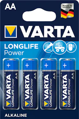 Varta Varta Longlife Power AA Batería de un solo uso LR0 Varta Varta Longlife Power AA Batería de un solo uso LR0