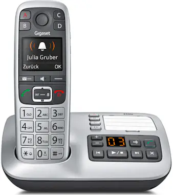 Gigaset Gigaset E560A teléfono Teléfono DECT Identificador Gigaset Gigaset E560A teléfono Teléfono DECT Identificador