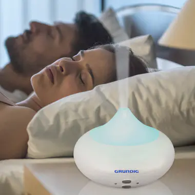 Grundig Humidificador Difusor Aromático Luz LED, 8 Colores Grundig Humidificador Difusor Aromático Luz LED, 8 Colores