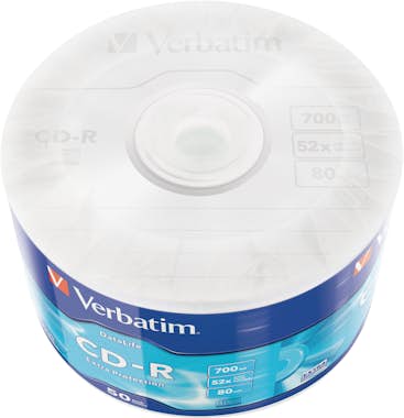 Verbatim Verbatim CD-R Extra Protection 700 MB 50 pieza(s) Verbatim Verbatim CD-R Extra Protection 700 MB 50 pieza(s)