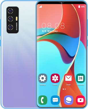 UKCC Smartphone S23 6.6 pulgadas 128GB ROM 6GB RAM Blan UKCC Smartphone S23 6.6 pulgadas 128GB ROM 6GB RAM Blan