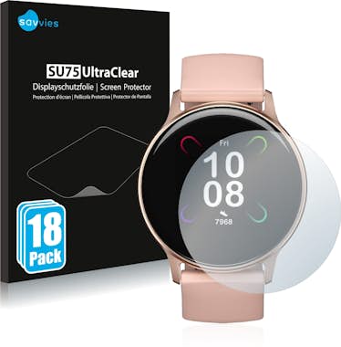 Savvies Protector Pantalla compatible con Umidigi Uwatch 3 Savvies Protector Pantalla compatible con Umidigi Uwatch 3