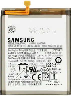 Samsung Batería Galaxy A41 Original de 3500mAh Modelo EB-B Samsung Batería Galaxy A41 Original de 3500mAh Modelo EB-B