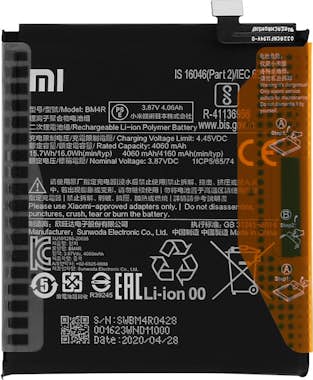 Xiaomi Batería Mi 10 Lite Original (Service Pack) de 4160 Xiaomi Batería Mi 10 Lite Original (Service Pack) de 4160