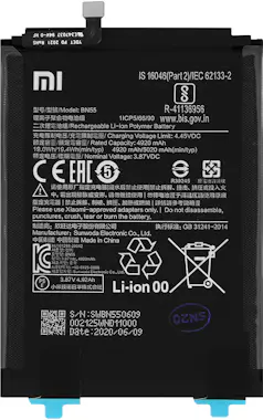 Xiaomi Batería Redmi Note 9S Original de 5020mAh Modelo B Xiaomi Batería Redmi Note 9S Original de 5020mAh Modelo B