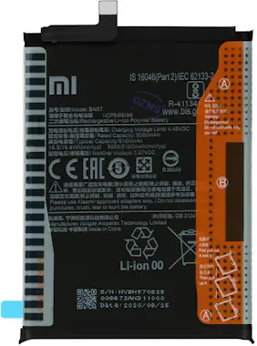 Xiaomi Batería Poco X3 Original de 5160mAh Modelo BN57 Xiaomi Batería Poco X3 Original de 5160mAh Modelo BN57