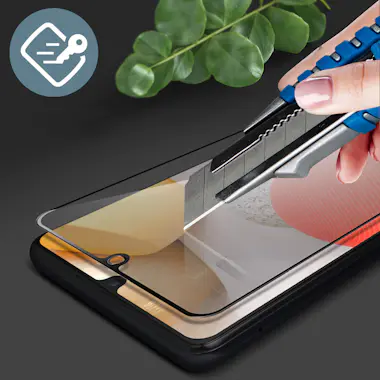 Force Glass Cristal Templado Samsung Galaxy A42 5G - Marco Neg Force Glass Cristal Templado Samsung Galaxy A42 5G - Marco Neg